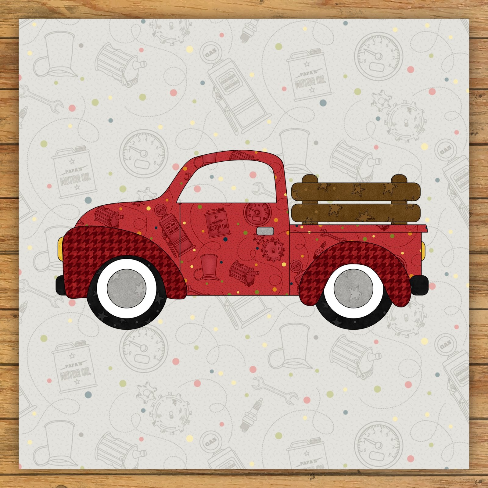 Farm Truck Applique