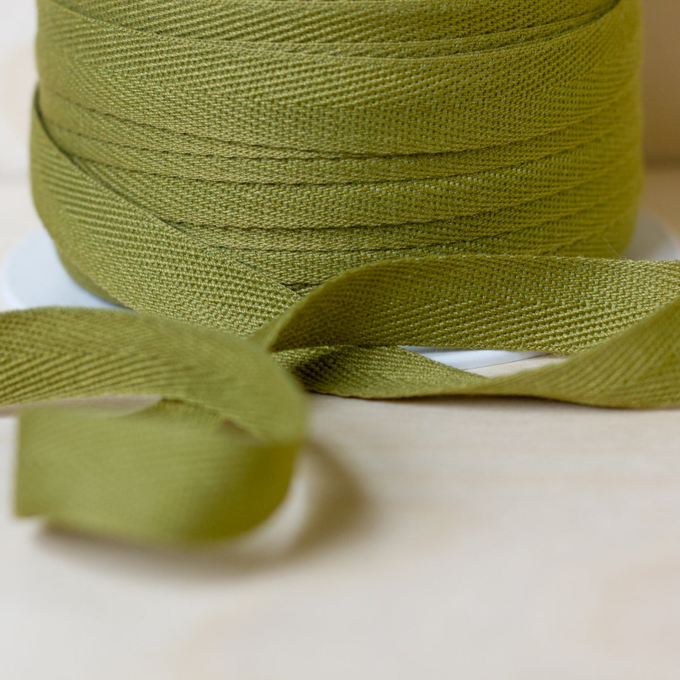Twill Tape 1/2" - Olive