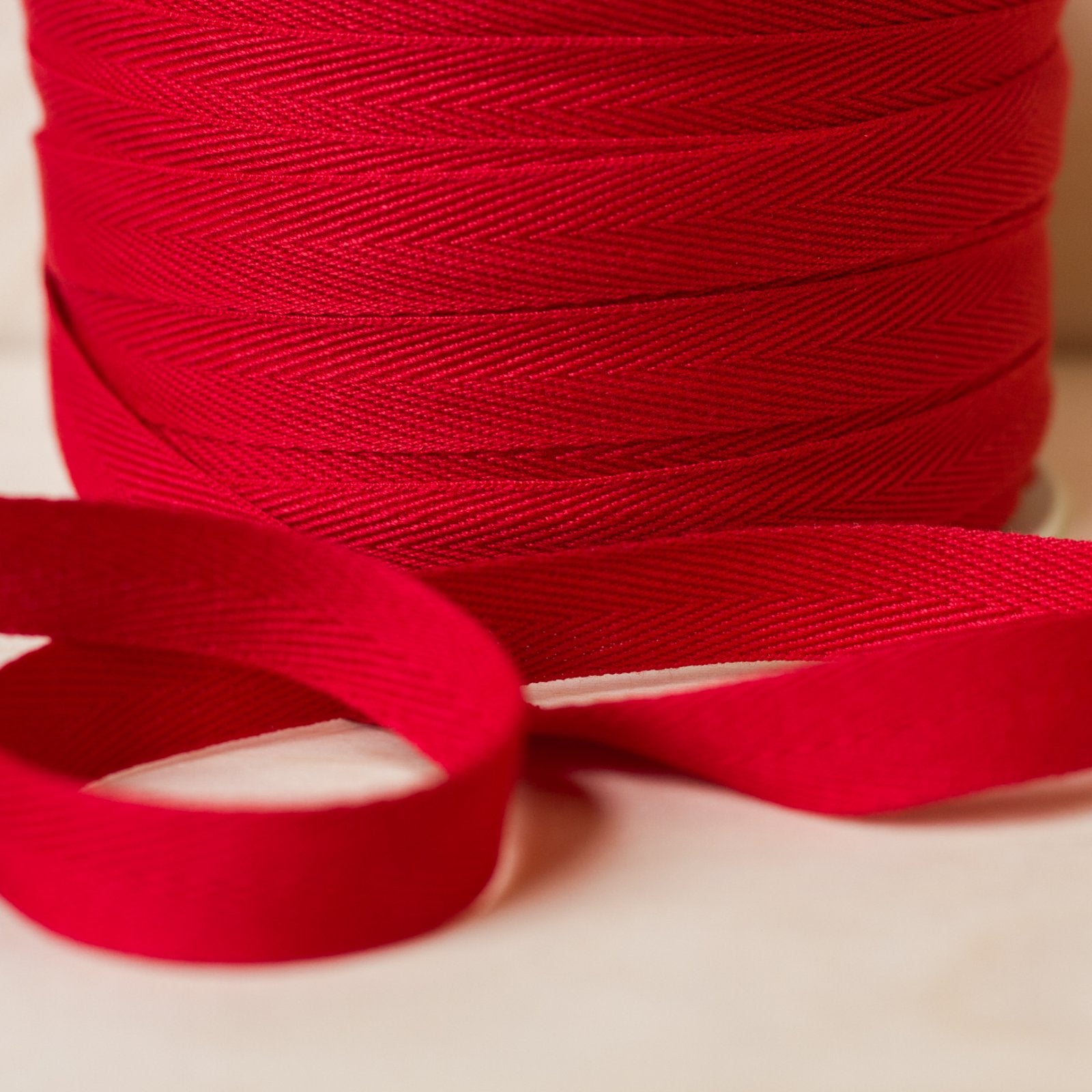 Twill Tape 1/2" - Red