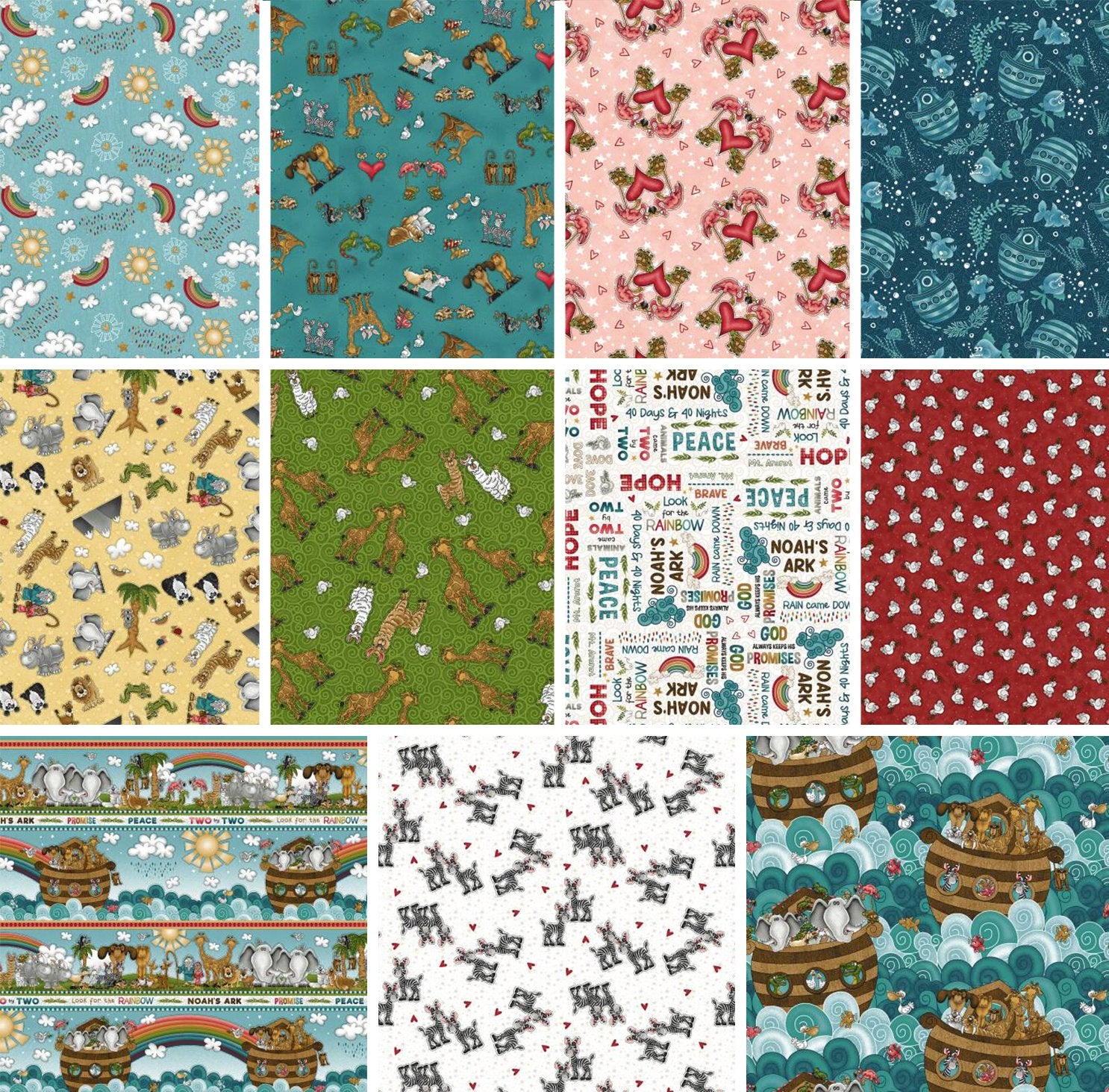 Two by Two Fat Quarter Bundle