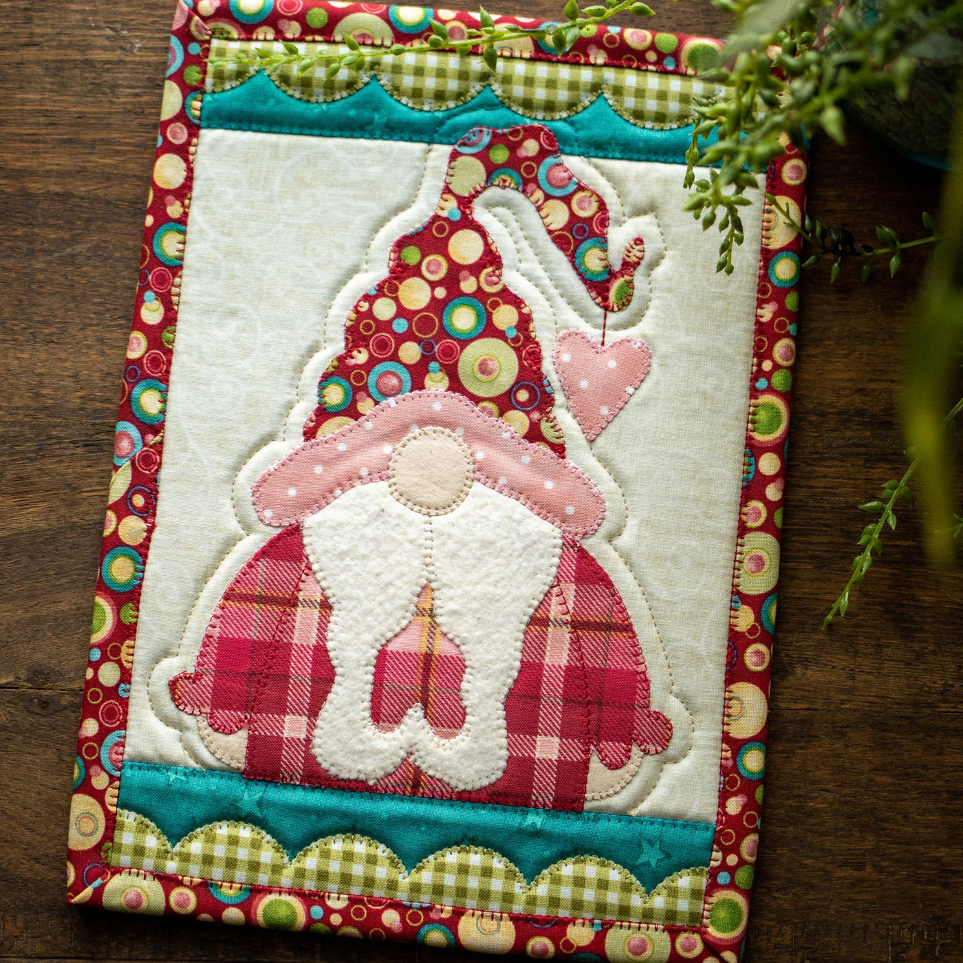 Valentine Gnome Mug Rug Kit