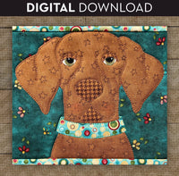 Vizsla Applique