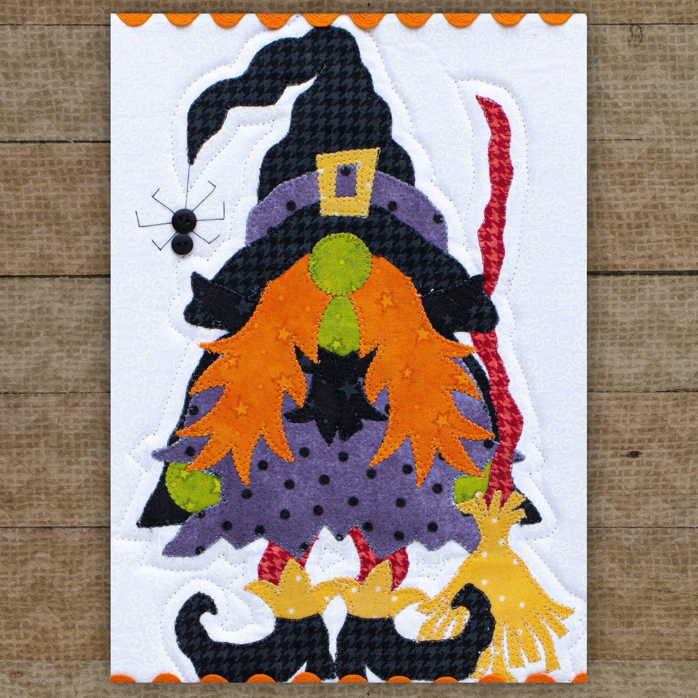 Wanda The Witch Gnome Applique