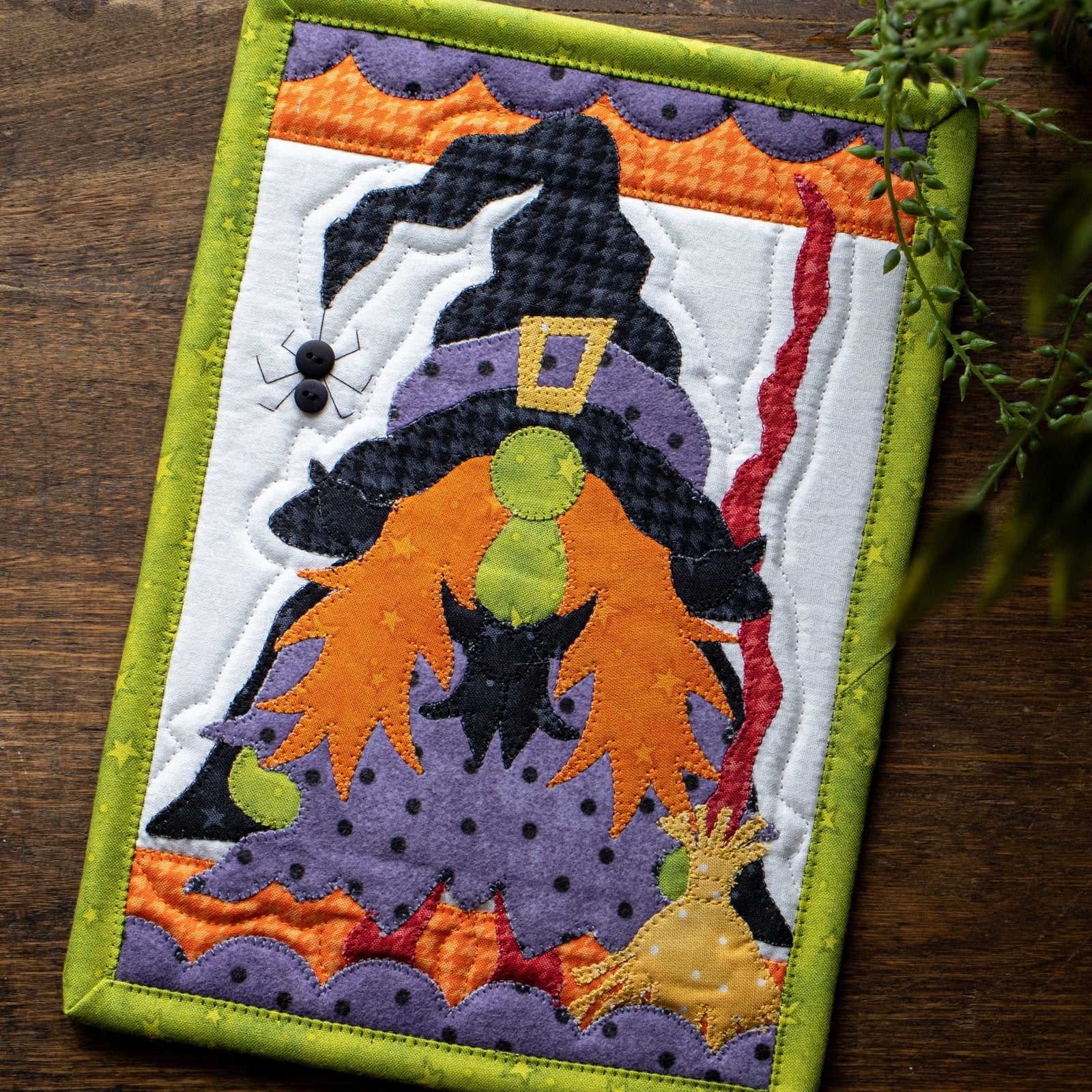 Wanda the Witch Gnome Mug Rug Kit