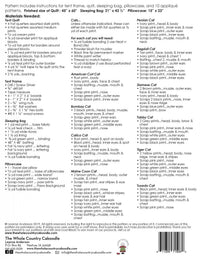 Kitty Tent Pattern