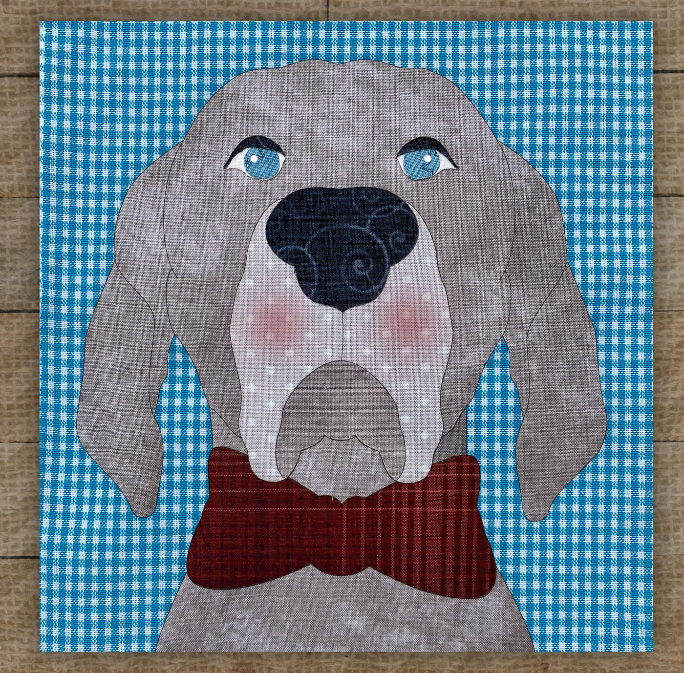 Weimaraner Applique