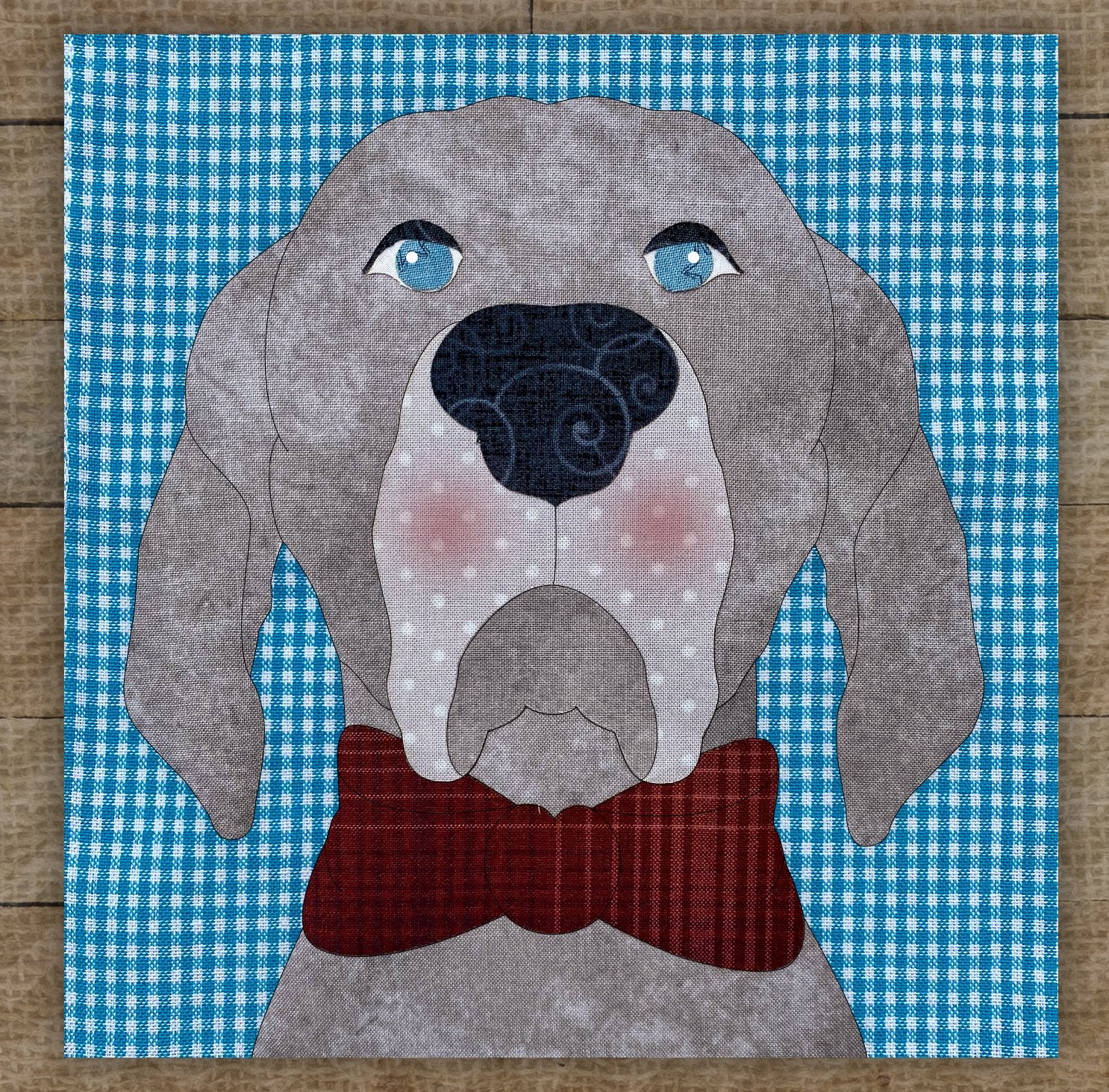 Weimaraner Applique