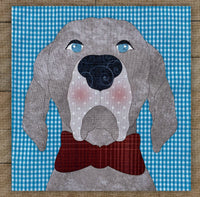 Weimaraner Applique
