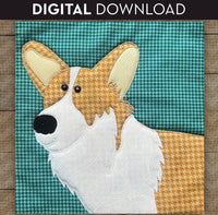 Welsh Corgi Applique