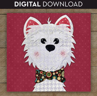Westie Applique
