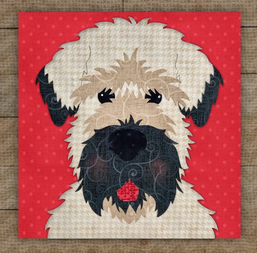 Wheaten Terrier Applique