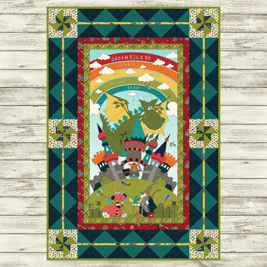 Whirly-Gig Magic Panel Quilt Kit
