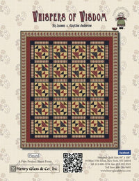 Whispers of Wisdom Pieced Quilt Pattern (FREE Digital Download)