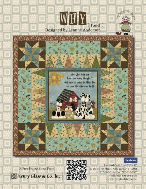 Why Panel Quilt Pattern (FREE Digital Download)