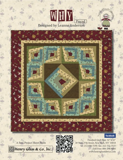 Why Pieced Quilt Pattern (FREE Digital Download)