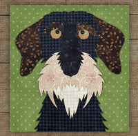Wire Haired Dachshund Applique