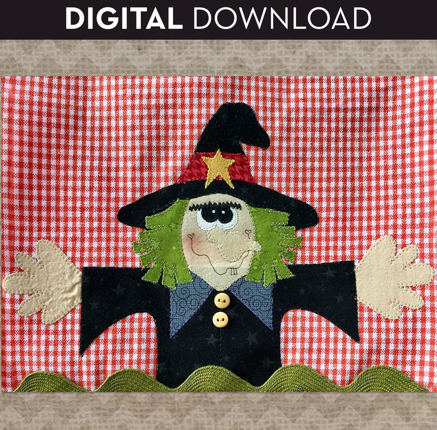 Witch Applique