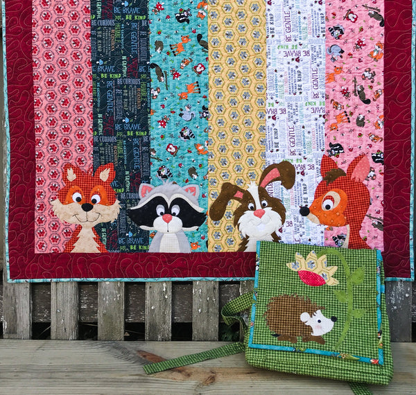 Woodland Critter Quilt & Backpack