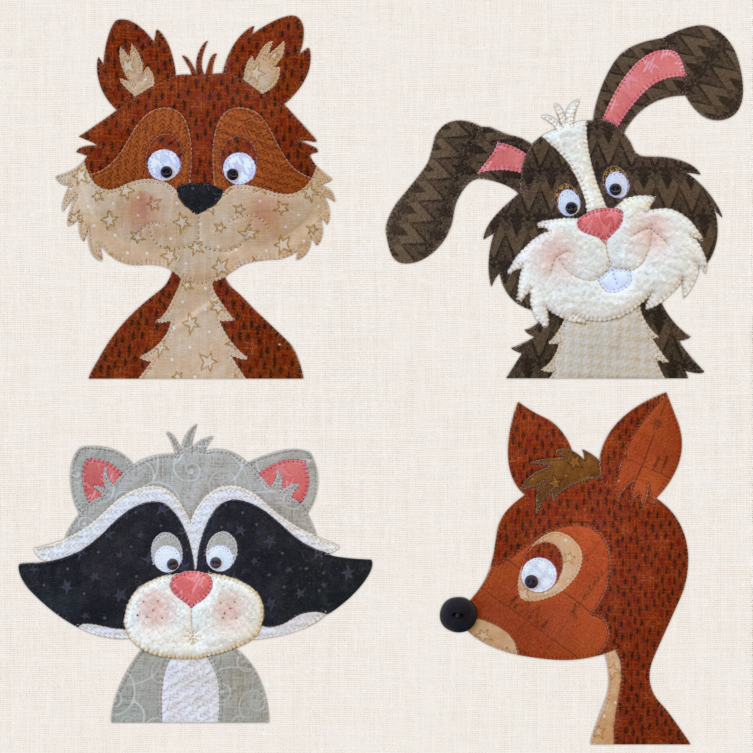 Woodland Flannel Friends