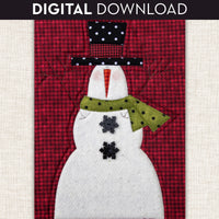 Frosty Flake Applique