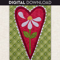 Heart Applique