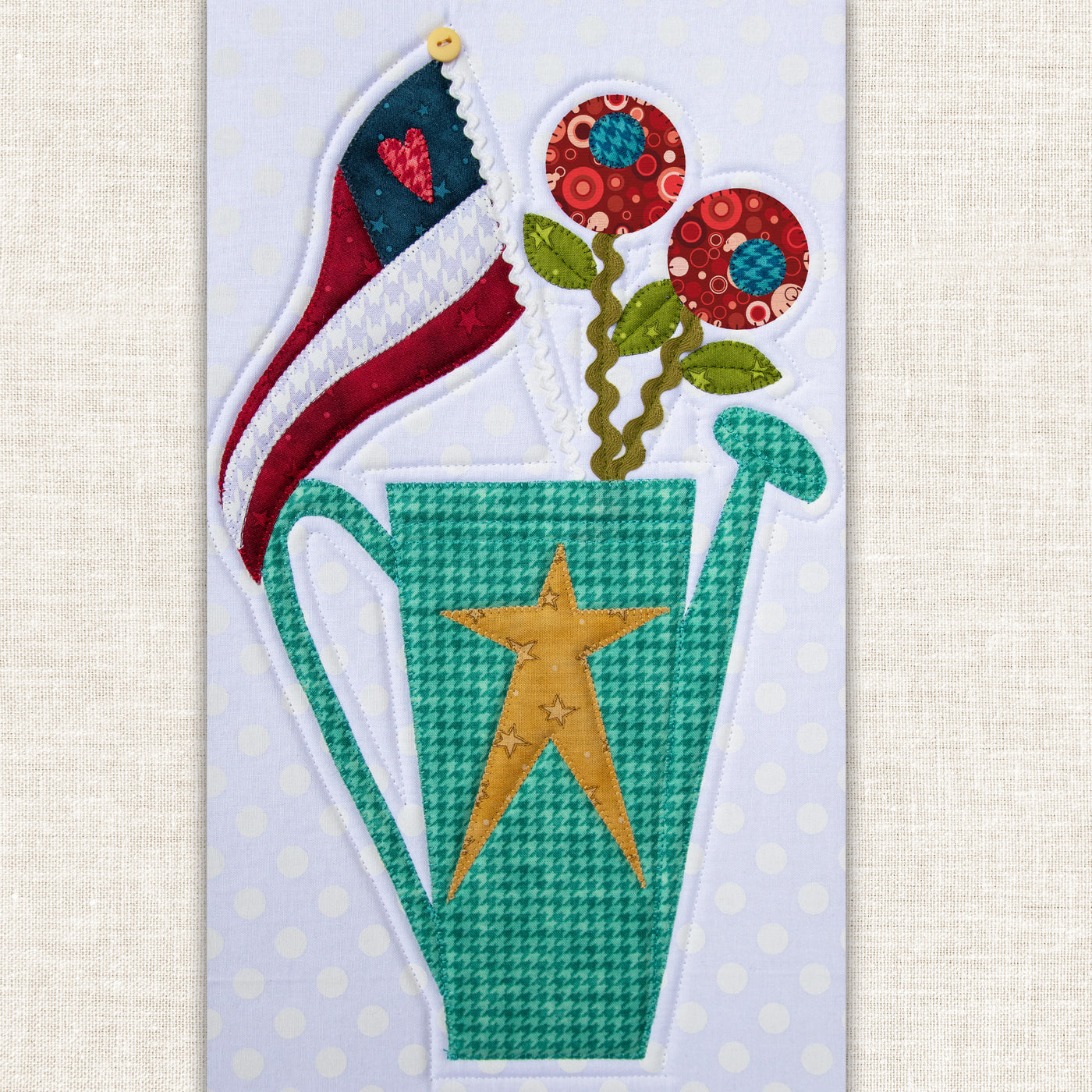 Watering Can Applique