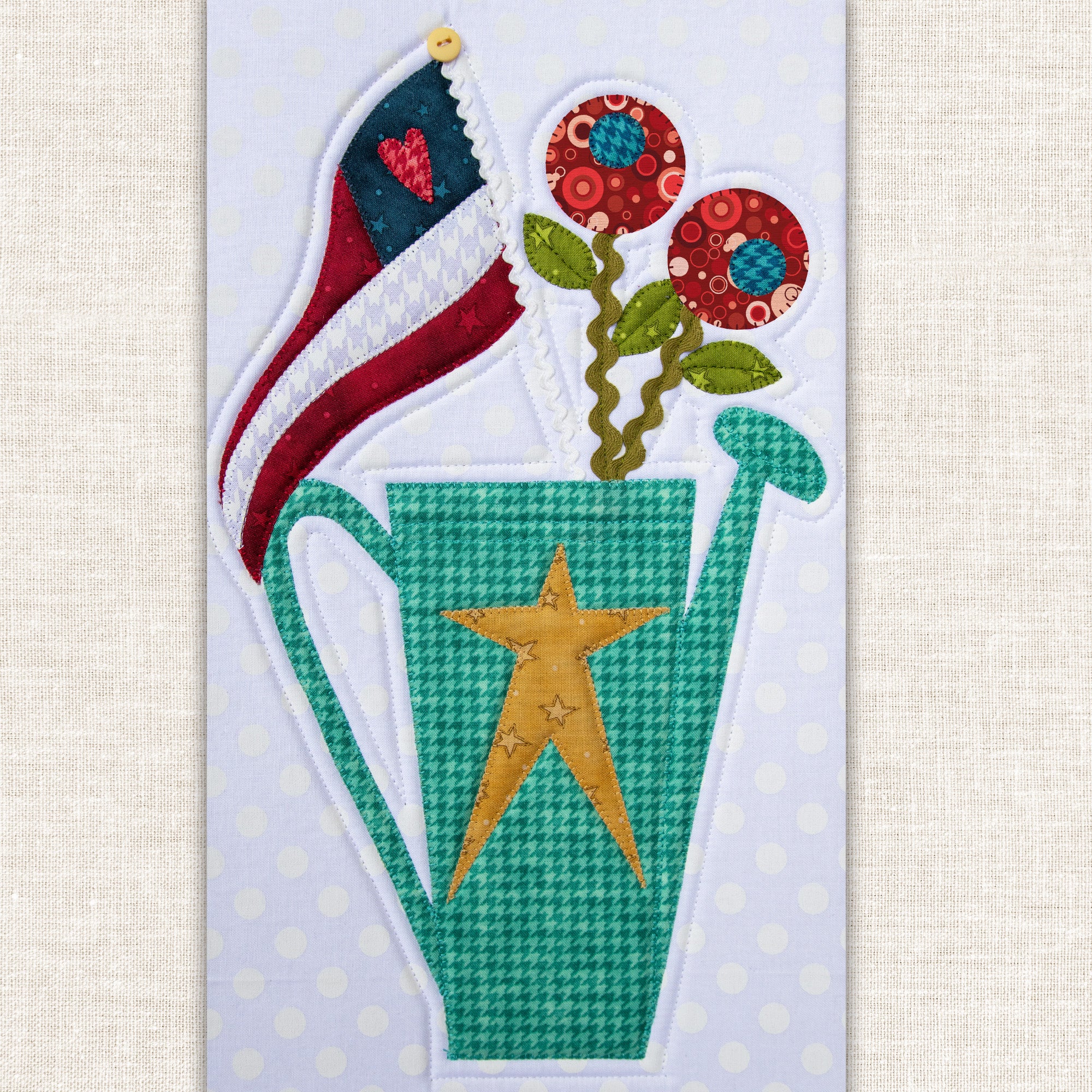 Watering Can Applique